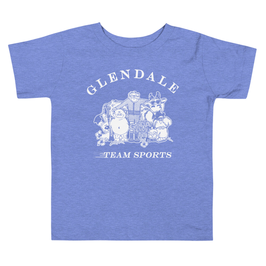 TODDLER GOTTA HAVE IT! TEAM SPORTS T - HEATHER BLUE